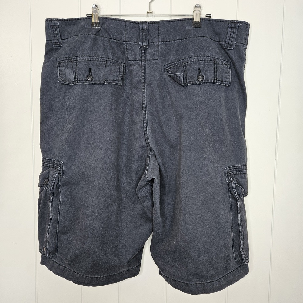 Cargo Shorts Navy Mens Authentics Signature By Levis Strauss & Co W40 - Picture 2 of 5